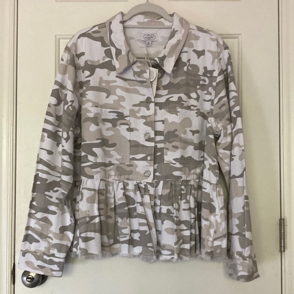 NWT Mudpie Denim Jacket
